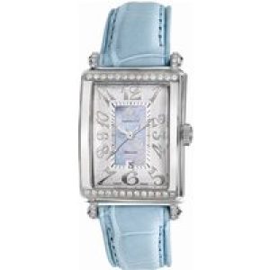 Gevril WoMens 6207NT Glamour Automatic Blue Diamond Watch – One Size