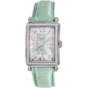 Gevril WoMens 6206NL Glamour green Calfskin Band Watch – One Size