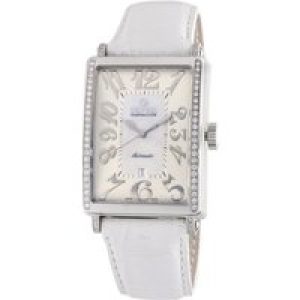 Gevril WoMens 6209NE Glamour Automatic White Diamond Watch – One Size