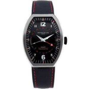 Montres de Luxe Mens – Black Leather – One Size