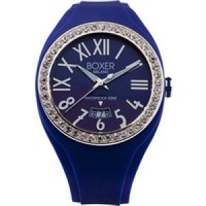Boxer : Mens Blue Watch Rubber – One Size