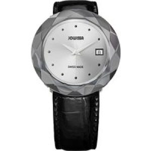 Jowissa : Womens Safira 99 Silver Watch – Black – One Size