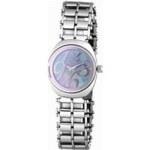 Jowissa : Como WoMens Mother Of Pearl Watch – Silver – One Size