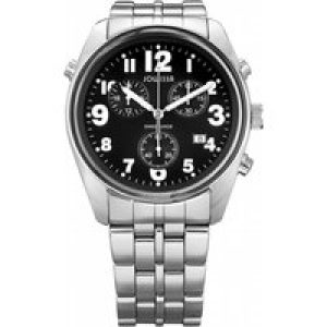Jowissa Womens : Ginebra Women’sBlack Watch – Silver – One Size
