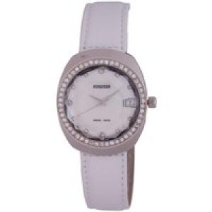 Jowissa : como WoMens mother of pearl watch – White – One Size