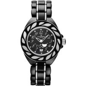Catorex : Womens Pure Automatic Wrist Black Watch Ceramic – One Size