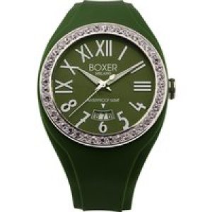 Boxer : Mens Green Watch Rubber – One Size