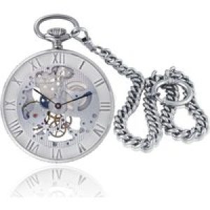 Catorex : Mens Armand Cattin Pocket Silver Watch – One Size