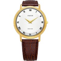 Jowissa : Womens Opera (Mineral) Silver Watch - Brown - One Size - Image 2