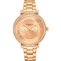 Stührling Womens Rose Gold Aria Quartz 40mm - One Size - Image 2