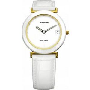 Jowissa Womens : Ceramic Classic Women’sWhite Watch – White – One Size