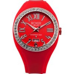 Boxer : Mens Red Watch Rubber – One Size