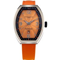 Montres de Luxe : womens estremo lady orange watch Leather - One Size - Image 2