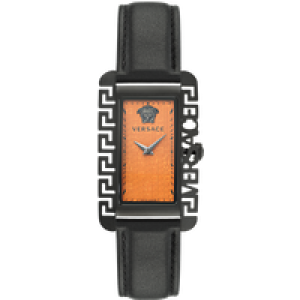 Versace Flair Gent Unisex’s Black Watch VE7D00123 Leather (archived) – One Size