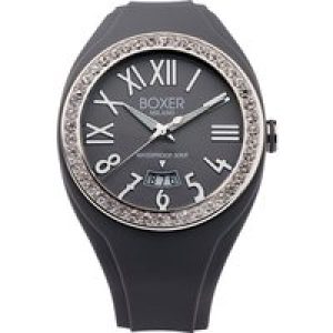 Boxer : Mens Grey Watch Rubber – One Size