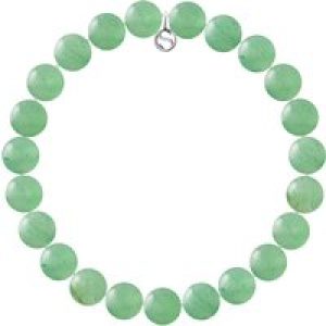 Rodney & Rolf Womens Bracelet Silver Sterling 925 Wollongong – Green – Size Medium
