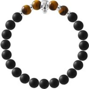 Rodney & Rolf Womens Bracelet Silver Sterling 925 Tacoma – Brown – Size Large