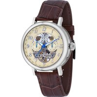 Thomas Earnshaw Beaufort Mens Automatic Champagne Watch ES-8083-02 - Silver & Brown - One Size - Image 2