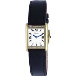 Freelook Womens : LADIES QA WHITE DIAL ROMAN & ARABIC NUMERAL BLACK Watch Leather – One Size