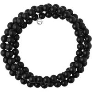 Rodney & Rolf Womens Bracelet Silver Sterling 925 Orange – Black – Size Medium