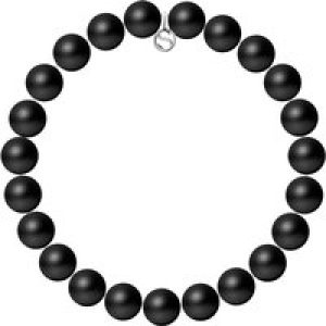 Rodney & Rolf Womens Bracelet Silver Sterling 925 Sunnyside – Black – Size Medium