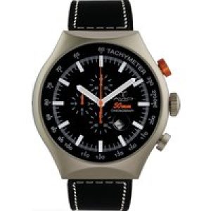 Avio Milano : mens 50 mm black watch Rubber – One Size