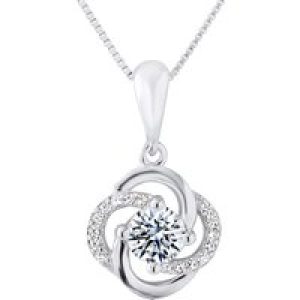 Lova – Lola Van Der Keen Womens Pendant – Be Pretty Collection Silver Sterling – One Size