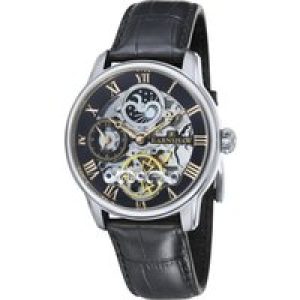 Thomas Earnshaw Longitude Mens Automatic Heritage Black Watch ES-8006-04 – Black & Silver – One Size