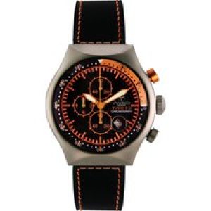 Avio Milano : Mens 45mm Black Watch Rubber – One Size