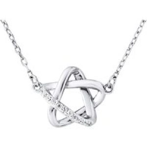 Lova – Lola Van Der Keen Womens Necklace – Like a Star Collection Silver Sterling – One Size