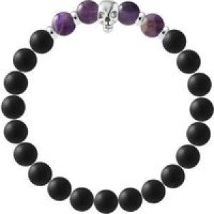 Rodney & Rolf Womens Bracelet Silver Sterling 925 Rochester – Purple – Size X-Small
