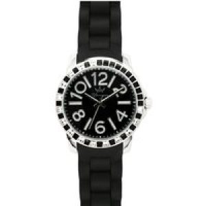 Yonger 2 Womens and Bresson: Watch – Black Rubber – One Size