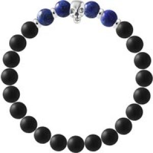 Rodney & Rolf Womens Bracelet Silver Sterling 925 Santa Clarita – Blue – Size 6 inches (Bracelets)