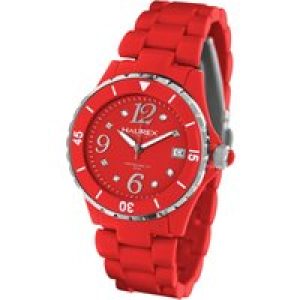 Haurex Italy : Womens Make Up Red Watch – One Size