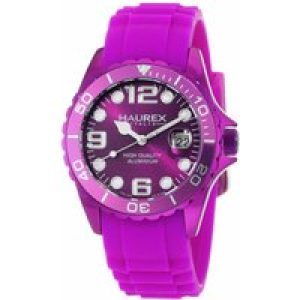 Haurex Italy Womens Purple Dial Watch – One Size