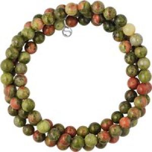 Rodney & Rolf Womens Bracelet Silver Sterling 925 Liberia – Green – Size Large
