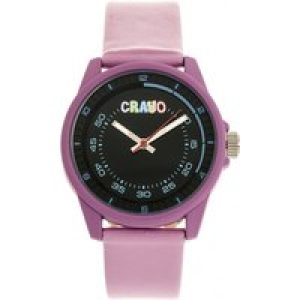Crayo Jolt Unisex Watch – Pink Stainless Steel – One Size
