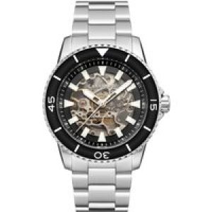 Thomas Earnshaw Admiral Wallis Mens Gunnery Black Watch ES-8227-11 – Silver – One Size