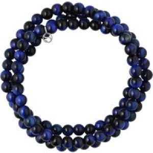 Rodney & Rolf Womens Bracelet Silver Sterling 925 Goulburn – Blue – Size Medium