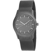 Johan Eric : agers¸, Mens, grey dial w date sub-dial watch, ip case & mesh bracelet Stainless Steel - One Size - Image 2