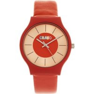 Crayo Trinity Unisex Watch – Red Stainless Steel – One Size