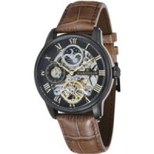Thomas Earnshaw Longitude Mens Automatic Anchor Black Watch ES-8006-10 – Black/Brown – One Size