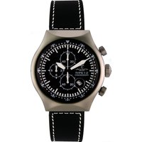 Avio Milano : mens 45mm black watch Rubber - One Size - Image 2
