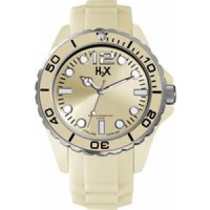 Haurex Italy H2X: Mens Reef Gold Watch – Beige – One Size