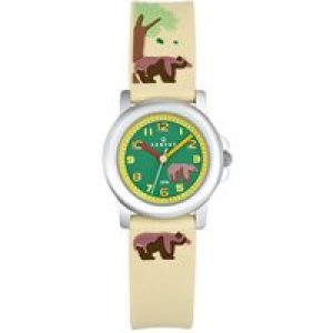Certus Childrens Unisex : Kids Green Watch – Beige – One Size