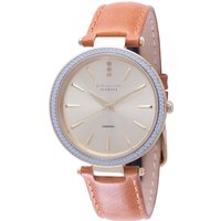 Johan Eric : fredericia WoMens gold watch.. - Tan Leather - One Size - Image 2