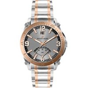 Pierre Petit : Mens Serie Le Mans Silver Watch Stainless Steel – One Size