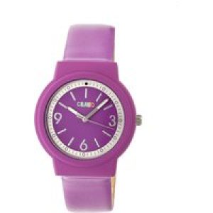 Crayo Vivid Unisex Watch – Fuchsia Stainless Steel – One Size