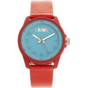 Crayo Jolt Unisex Watch – Red Stainless Steel – One Size