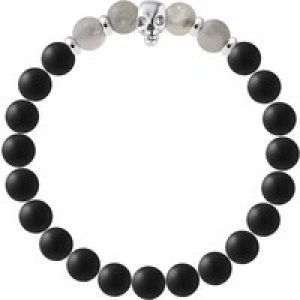 Rodney & Rolf Womens Bracelet Silver Sterling 925 Yonkers – Grey – Size Small